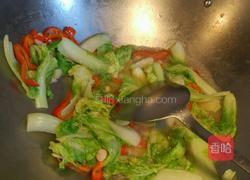 炒白菜的做法图解4