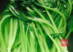 炝油菜的做法图解3