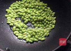 青椒炒毛豆的做法图解4