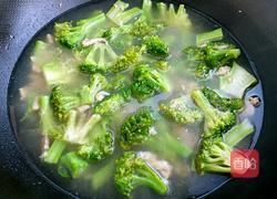 骨汤炖西兰花的做法图解7