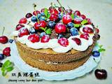 双层裸蛋糕