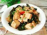海带结烧豆腐