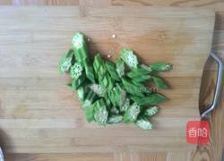 猪肉炒秋葵的做法图解4