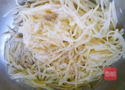土豆丝饼的做法图解2