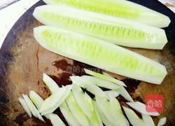 炒黄瓜的做法图解2