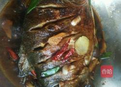 红烧鲳鱼的做法图解4