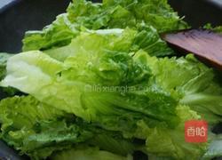 清炒生菜的做法图解4