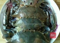 蒸花蟹的做法图解5