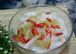 酸辣萝卜条