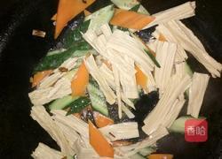炒腐竹的做法图解7