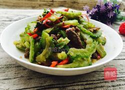 苦瓜炒牛肉的做法图解10