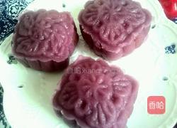 紫薯南瓜冰皮月饼的做法图解11