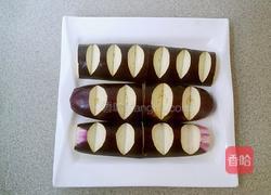 茄子塞肉的做法图解4