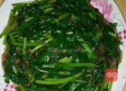 韭菜炒粉条的做法图解6