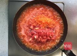 番茄肉末意大利面的做法图解4