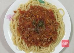 番茄肉末意大利面的做法图解8