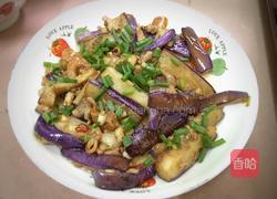 茄子炒肉末的做法图解3