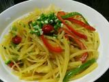 青红椒土豆丝