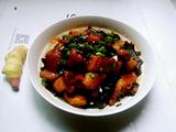 红烧肉炖海带