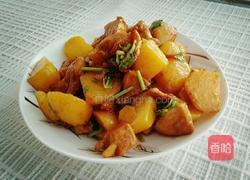 土豆炖鸡肉的做法图解6