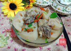 菜脯莲藕煲排骨的做法图解10