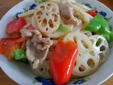 肉片炒藕