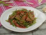 小炒黄牛肉