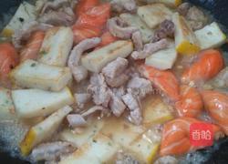 肉筋炒三鲜的做法图解6