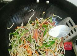 绿豆芽蛋炒饭的做法图解8
