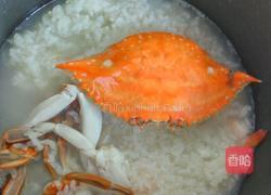 海鲜螃蟹粥的做法图解6