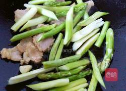 芦笋炒肉片的做法图解5