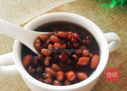 花生眉豆红豆糖水的做法图解6