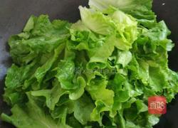 蒜蓉炒生菜的做法图解2