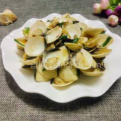 爆炒白贝的做法 菜谱 香哈网