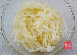 土豆丝拌香菜的做法图解3