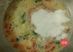 番茄蛋饼的做法图解4