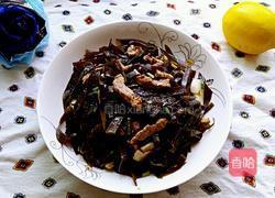 海带炒肉丝的做法图解10