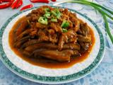 油焖肉末茄子