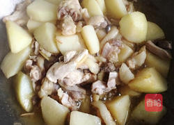 土豆炒鸡的做法图解6
