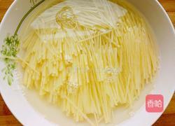 土豆丝炒粉条的做法图解4