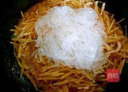 土豆丝炒粉条的做法图解11