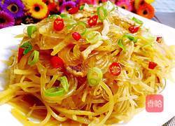 土豆丝炒粉条的做法图解13