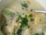 鸡蛋青菜汤