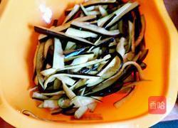 炒茄丝的做法图解3