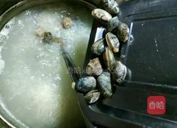 花蛤粥的做法图解4