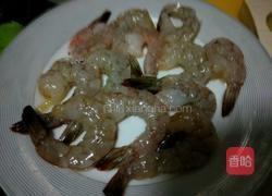 豆腐蒸虾的做法图解2