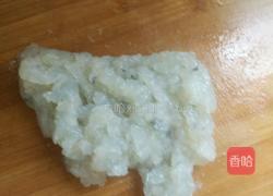 虾仁卷心菜（三角饺子）的做法图解2