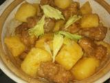 土豆焗排骨