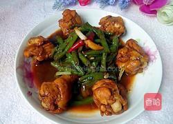 鸡腿炖豆角的做法图解10