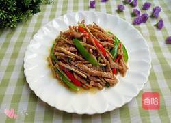 鱼腥草炒肉丝的做法图解7
